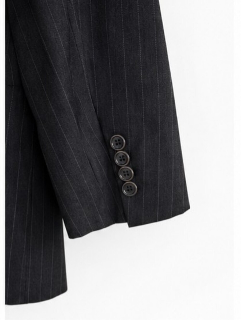 Brooks Brothers 1818 Fitzgerald Wool Pinstripe Blazer Made USA Size 39L 33W - Picture 5 of 10